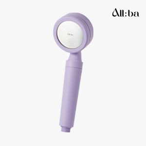 Allba Silicone Shower Head Trendy Line Blooming Lavender
